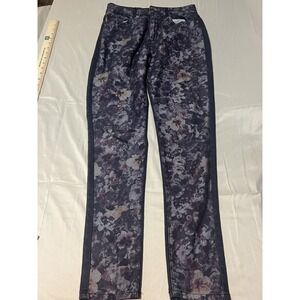 Exocet Women's Jeans Floral Print Dark Wash Size 3 Stretch